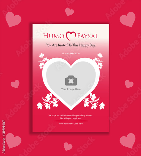 Wedding Event invitation card, Flyer Templates