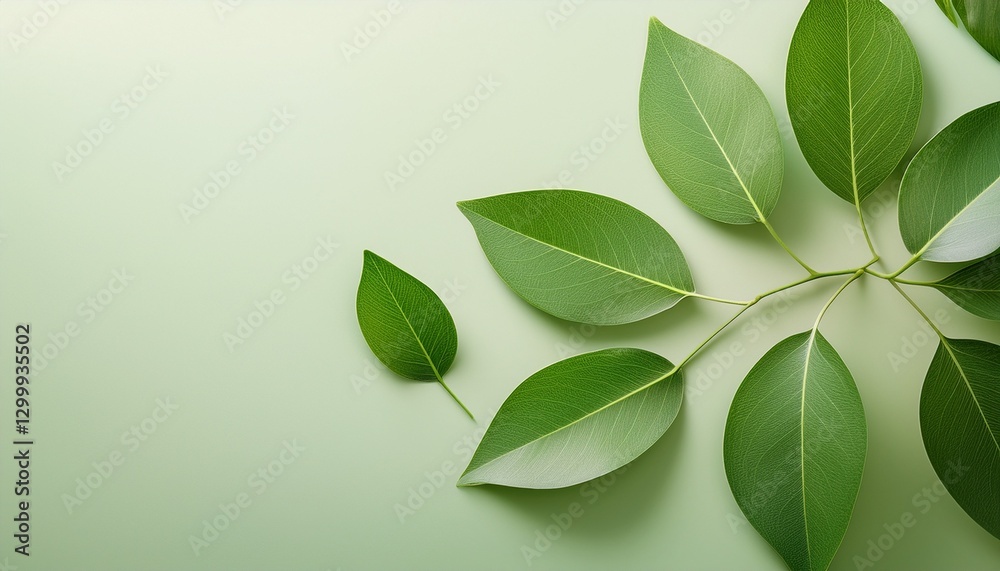 Fototapeta premium fresh green leaves