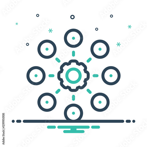 Mix icon for service