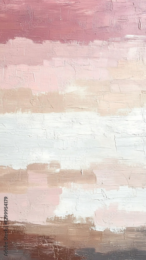 Obraz premium pink beige abstract texture
