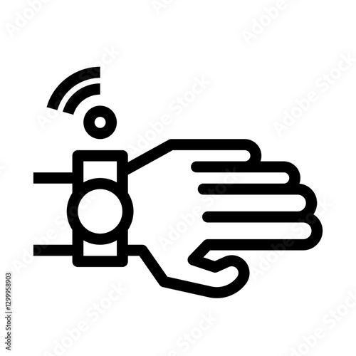 smart wearable device icon