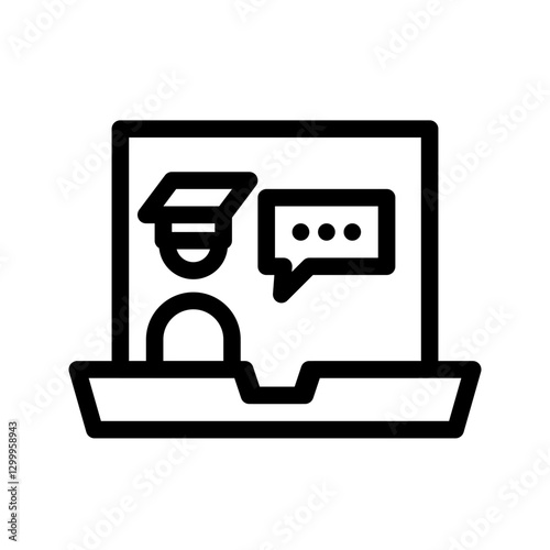 virtual training module icon