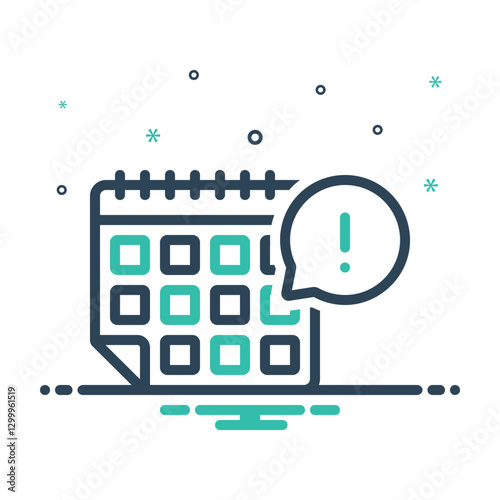 Mix icon for alert