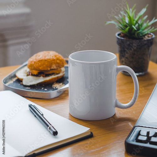 Customizable Mug Mockup for Print and Merch.