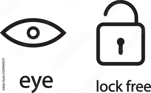 Eye icon. Mobile smart, Black Eye iconeye icon Vector, Mobile phone vector with isolated on white background
