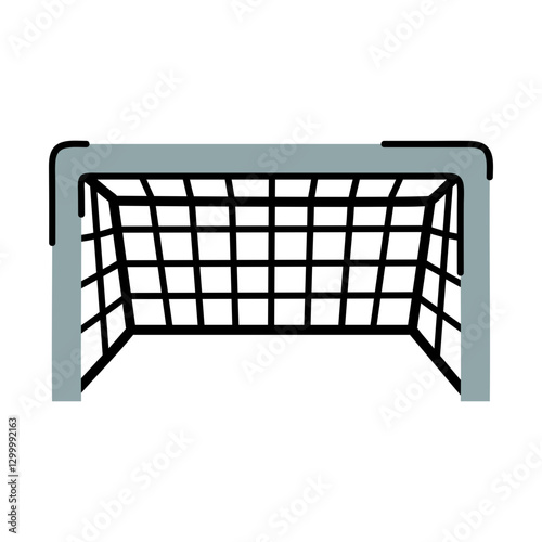 Simple Illustration of a Soccer Goal Design