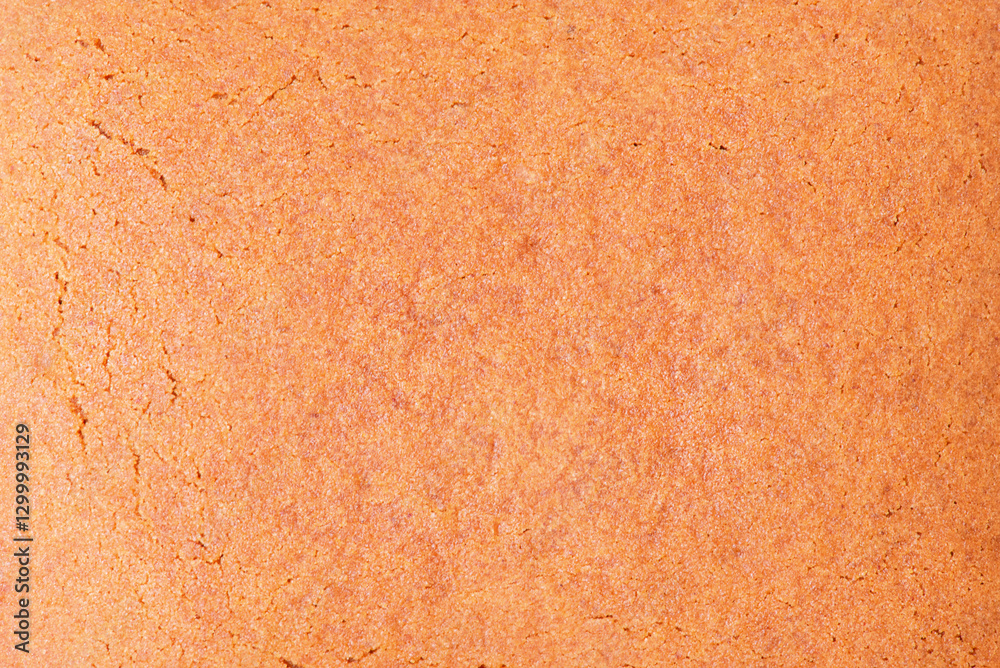 Fototapeta premium Gingerbread macro photo as background. Gingerbread texture, dessert.