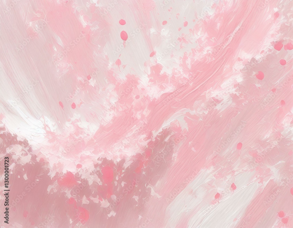 Obraz premium ピンク色の動きのあるしぶきの背景