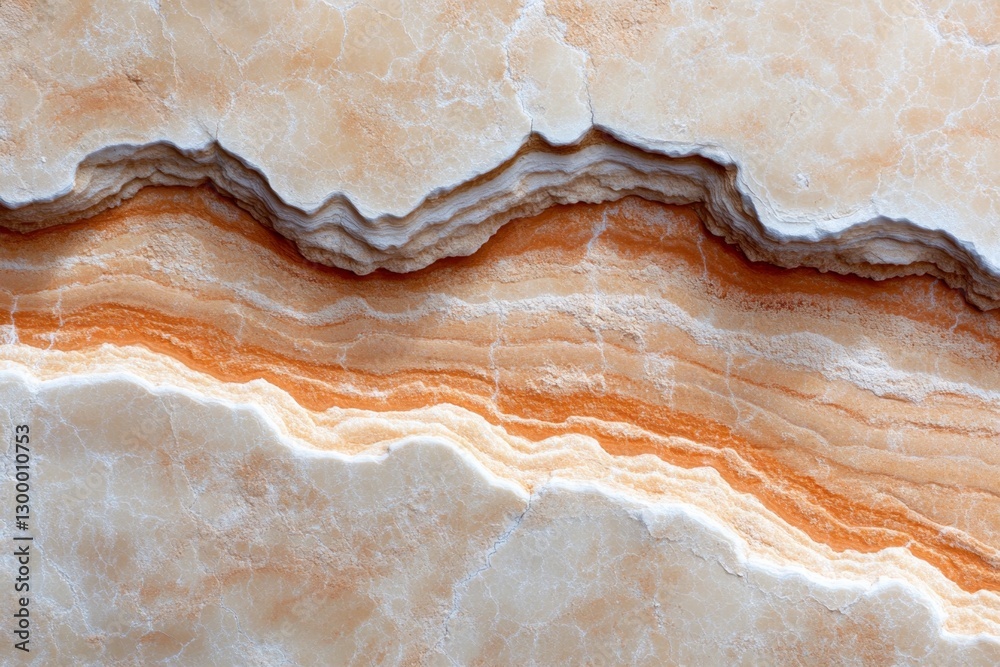 Obraz premium A satellite view of a desert expanding into what was once fertile farmland