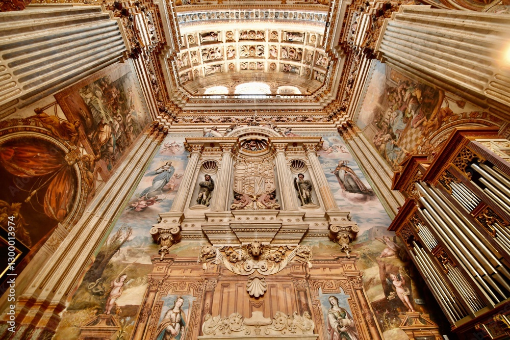 Obraz premium ペインのグラナダにある聖ジェローニモス修道院, Real Monasterio de San Jerónimo