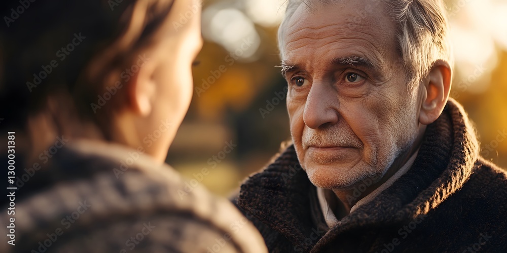 Emotional Bond Between an Elderly Man and a Caregiver in a Compassionate Supportive Relationship Emotional Bond Between an Elderly Man and a Caregiver in a Compassionate Supportive Relationship