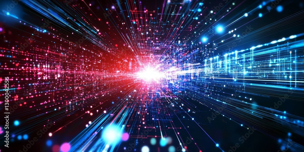 Aesthetic background showcasing the principles of quantum mechanics. Aesthetic background showcasing the principles of quantum mechanics.