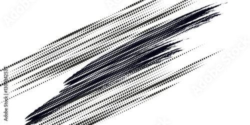 Tire tread marks, wheel textures, tire marks - car racing, motocross, drift, rally, off-road and others. Vector black isolated texture in grunge modern background