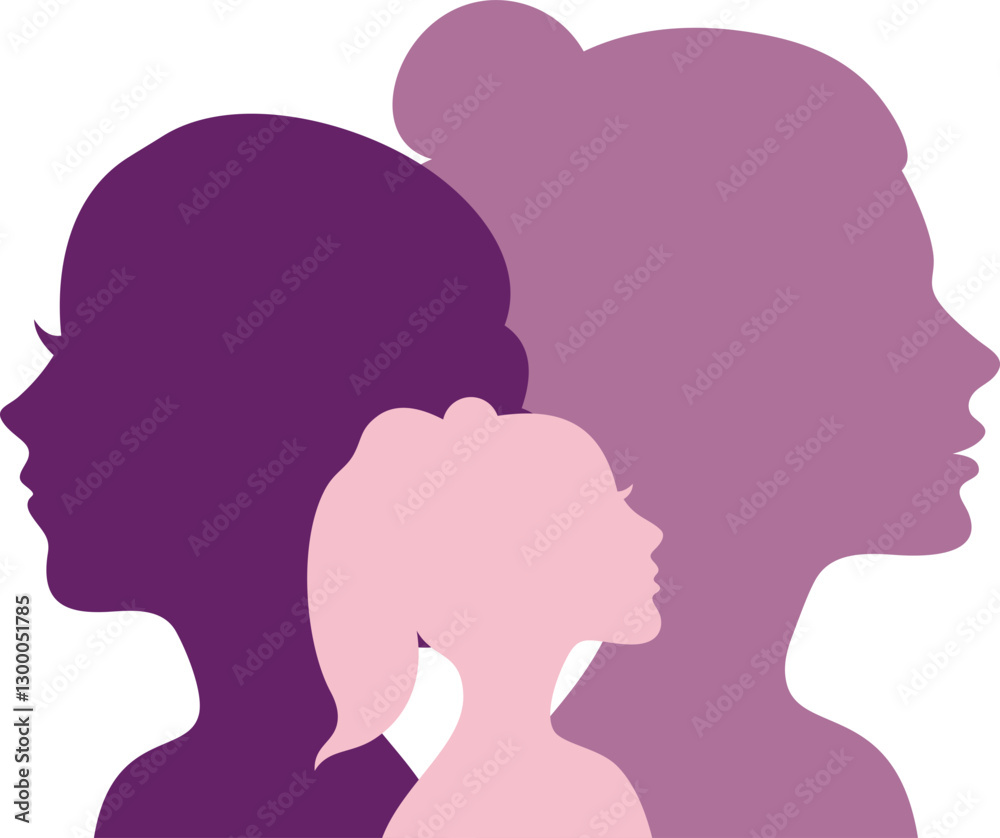 International Women's Day Silhouette International Women's Day Silhouette