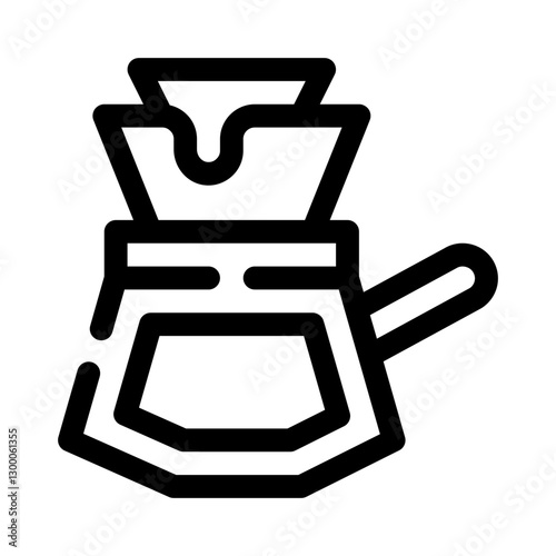 Turkish Coffee Pot line icon