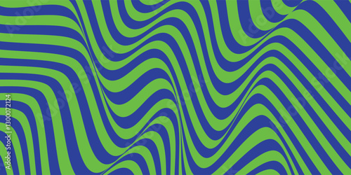 Abstract wavy stripes vector background. Smooth waves and purple and blue color gradient transition adobe ilustrator