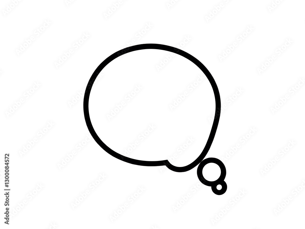 Creative thought bubbles illustrating imagination and ideas in a minimalist style Creative thought bubbles illustrating imagination and ideas in a minimalist style