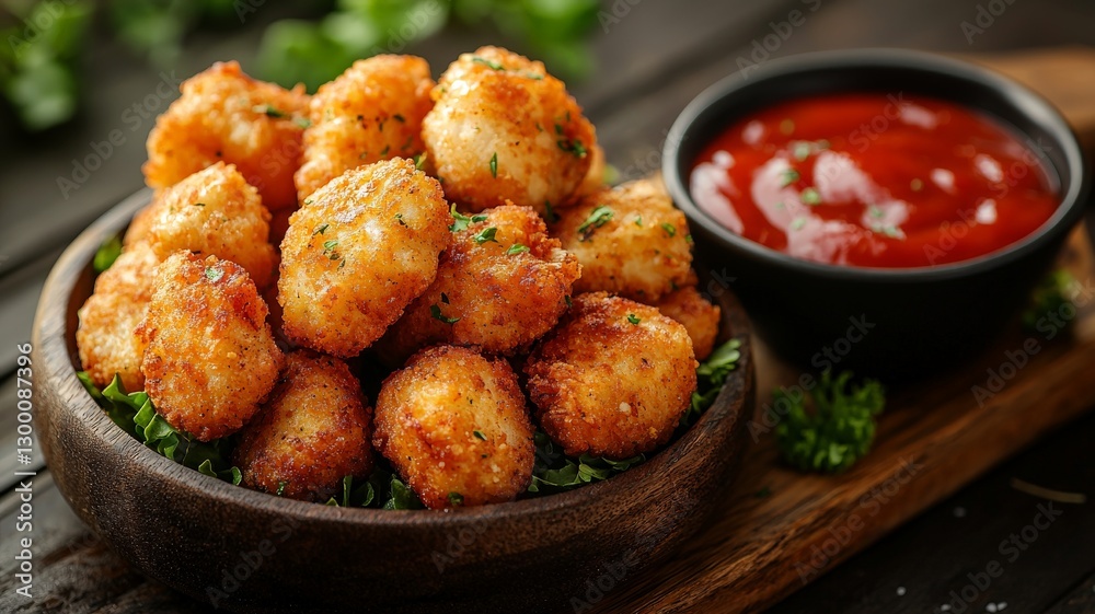 chicken nuggets with french fries chicken nuggets with french fries