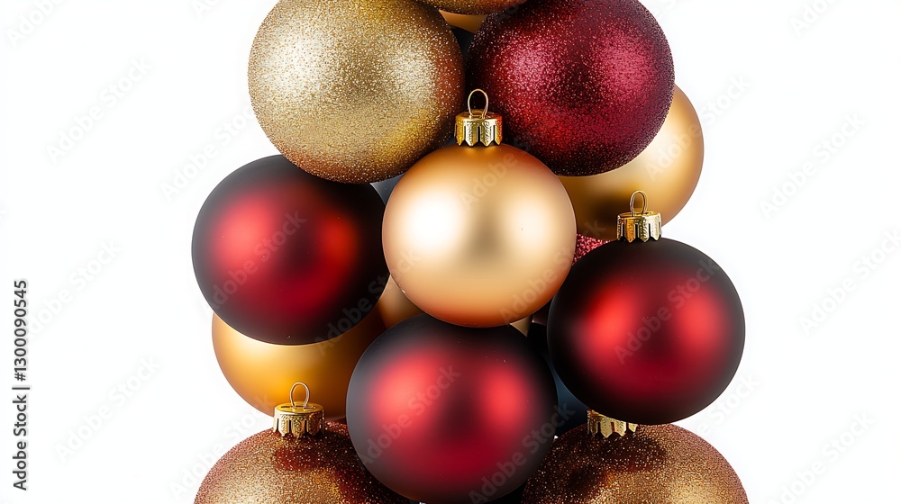 Christmas ornament pile for holidays decoration Christmas ornament pile for holidays decoration
