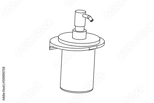 Liquid Soap Dispenser, bathro...