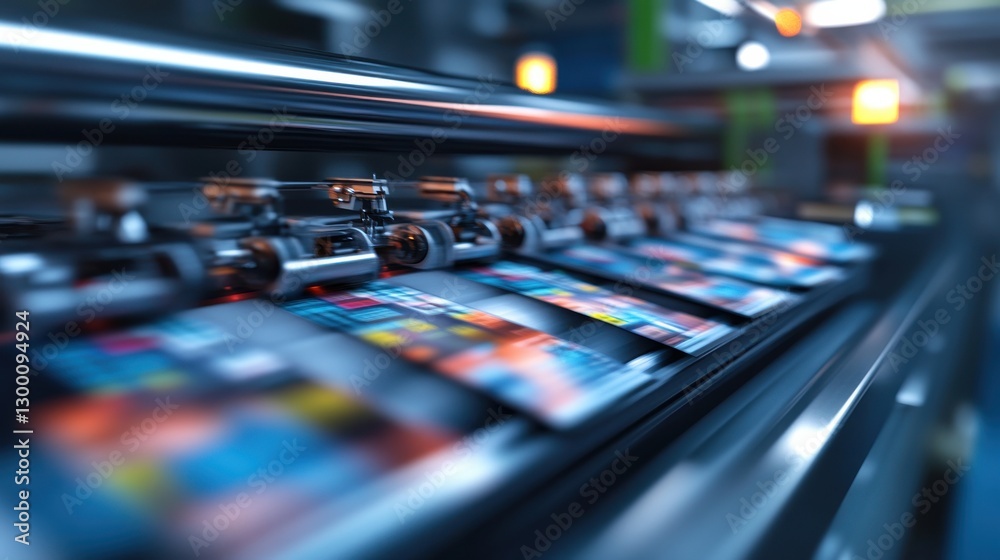 Fototapeta Advanced Printing Technology for Promotional Materials