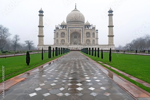 A historical monument visibly damaged due to decades of nitrogen oxide-related air pollution photo