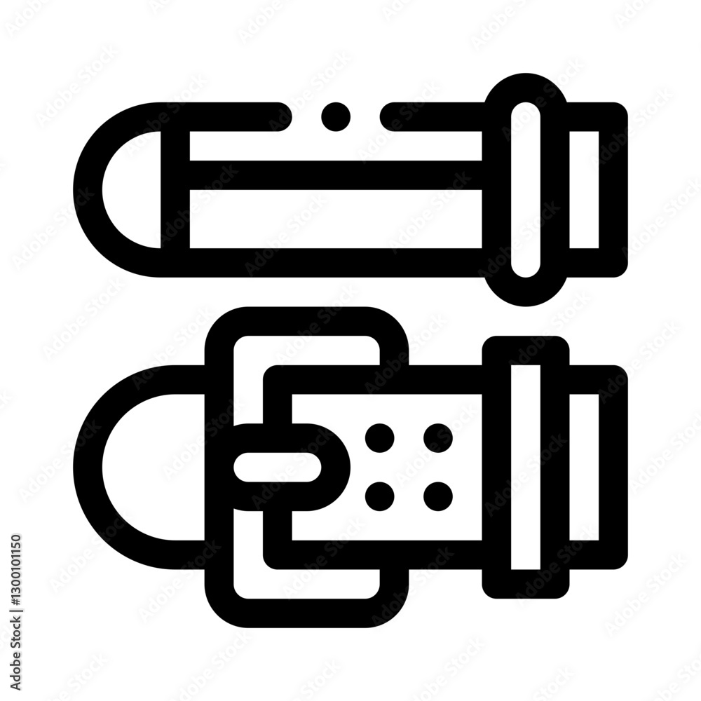 Weightlifting Belt line icon