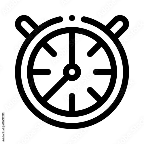 Stopwatch line icon