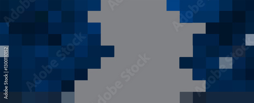 Blue abstract on dark background. vector