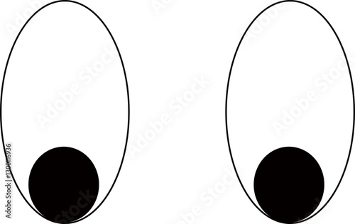 눈, 눈동자, 눈알, 시각, 시력, 안과, 응시, 쳐다봄, 아이, 인형, 만화