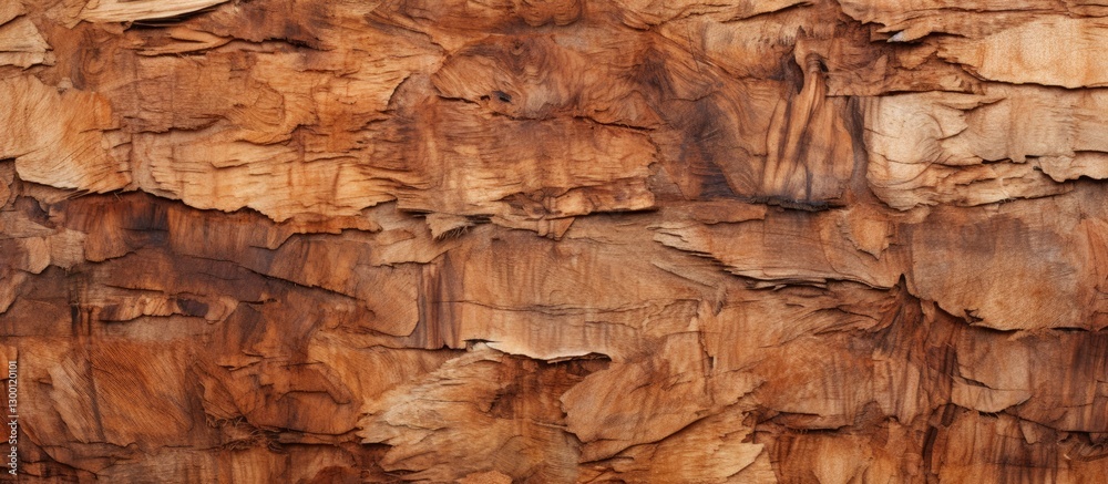 Natural bark texture background featuring warm brown and golden hues with visible grooves and layers, providing an organic artistic feel. Natural bark texture background featuring warm brown and golden hues with visible grooves and layers, providing an organic artistic feel.