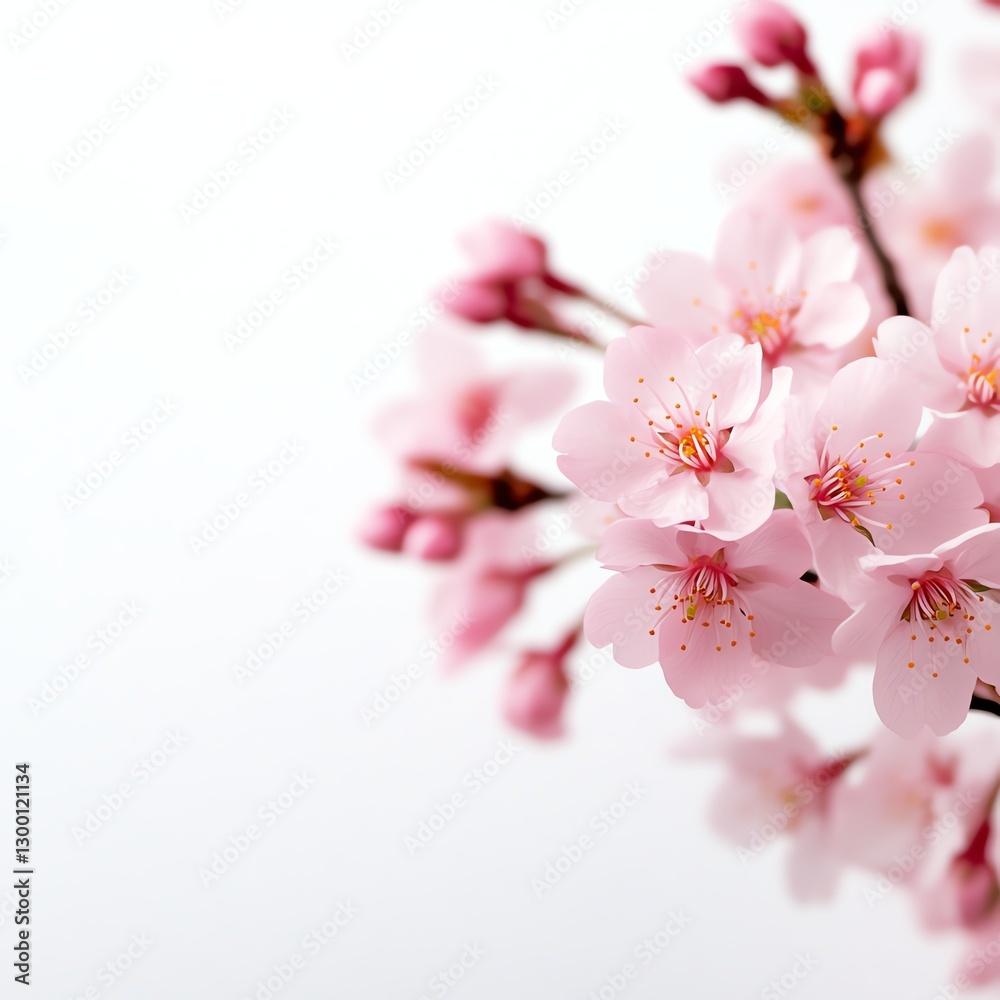 Delicate cherry blossoms in bloom showcasing natural beauty. Delicate cherry blossoms in bloom showcasing natural beauty.