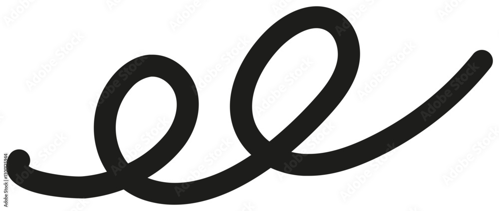 black line, squiggly line black line, squiggly line