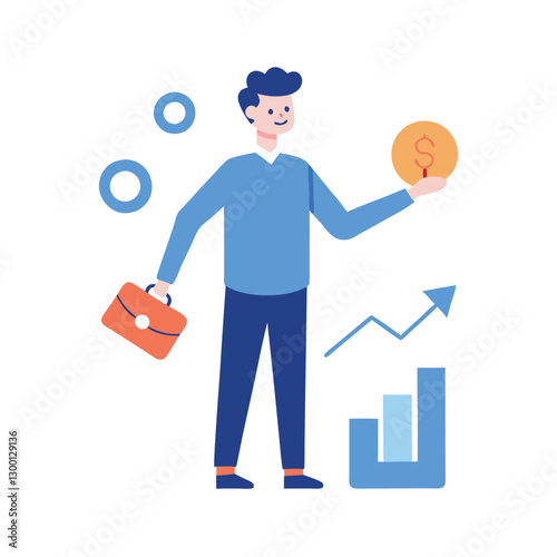Entrepreneur actively exploring lucrative investment opportunities for strategic market expansion