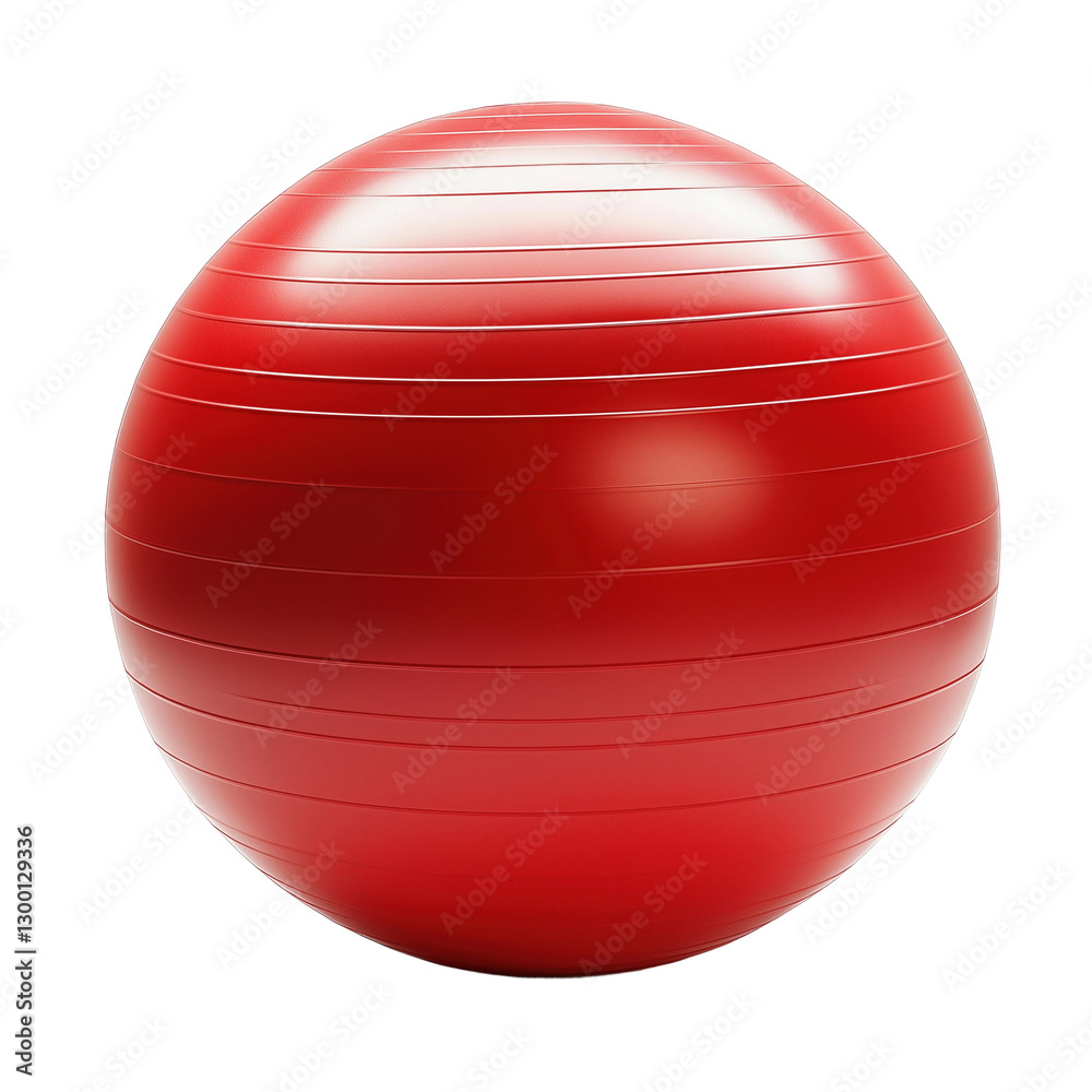Bright fitness ball on a clean background Bright fitness ball on a clean background
