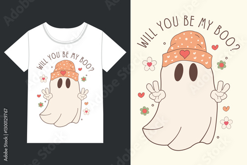 Will you be my boo ghost Valentine,Funny Valentines, Funny 
Valentines Qoute, Funny Valentine, Valentine’s Day, Valentines
 eps, Valentine’s Retro, Love,retro
