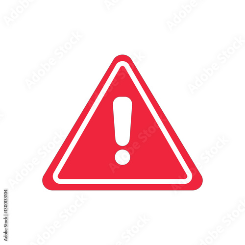 danger sign design vector template icon illustration