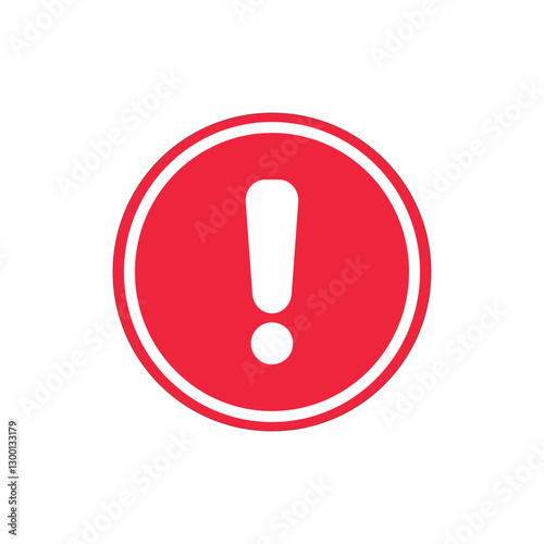 danger sign design vector template icon illustration