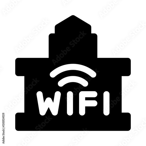Wi glyph icon