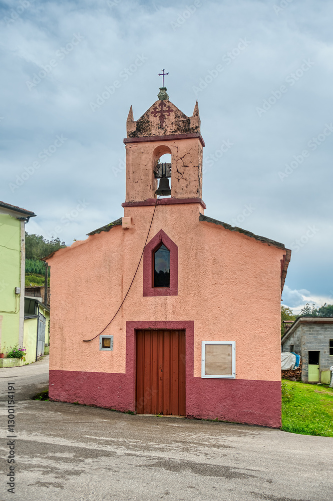 Fototapeta premium Riotorto is a Spanish municipality in the province of Lugo. It belongs to the Meira Region. Galicia, Spain