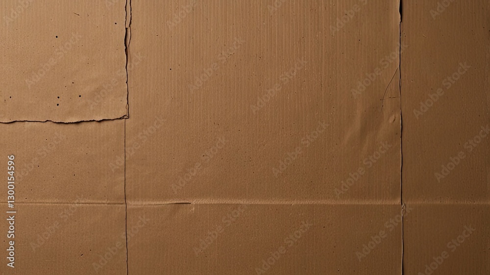 Fototapeta premium Torn Cardboard Background and Texture