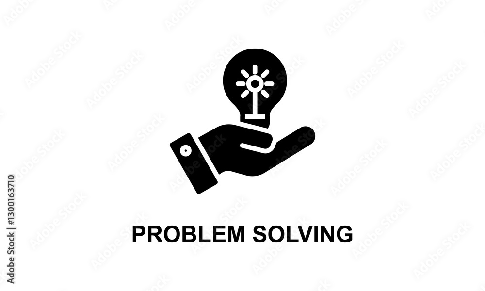 Problem Solving Isolated Vector Illustration Problem Solving Isolated Vector Illustration