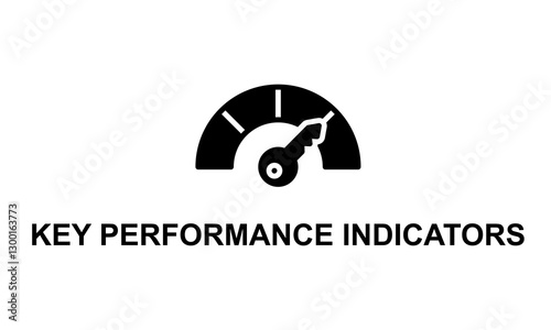 Key Performance Indicators Isolated Vector Illustration