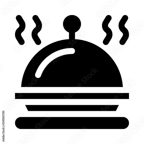 Cloche glyph icon
