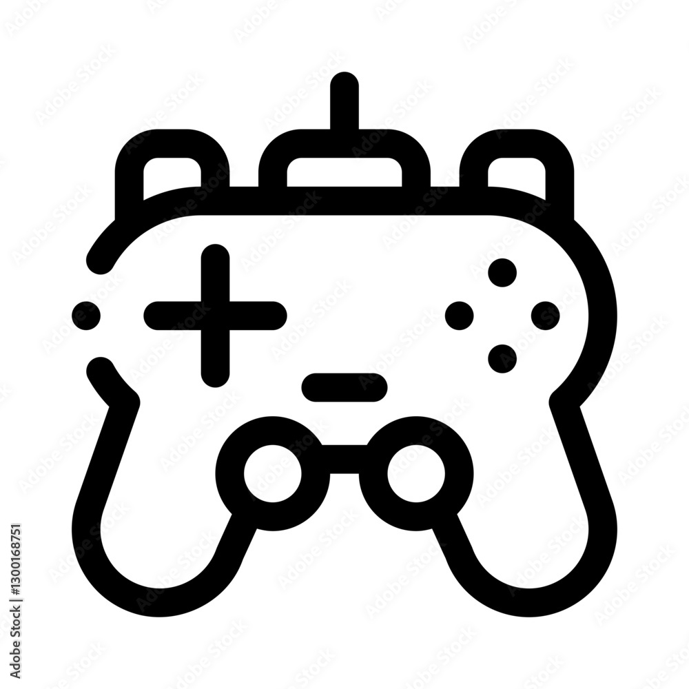 Esports & Gaming Controller line icon Esports & Gaming Controller line icon