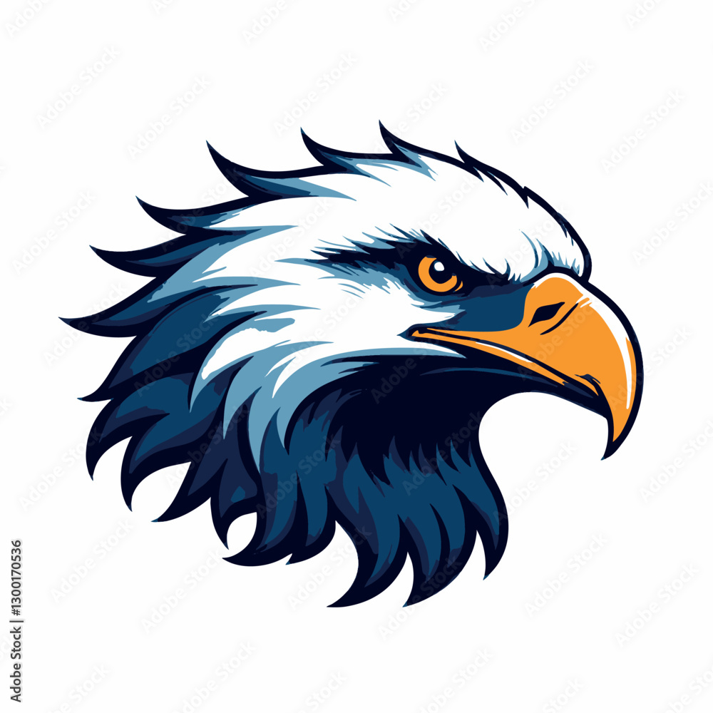 Fototapeta premium Detailed Eagle Head