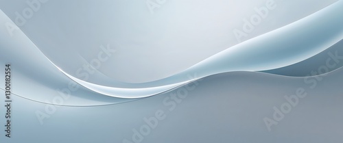 Modern clean background featuring soft gradients of light blue and gray with a touch of white for a futuristic feel