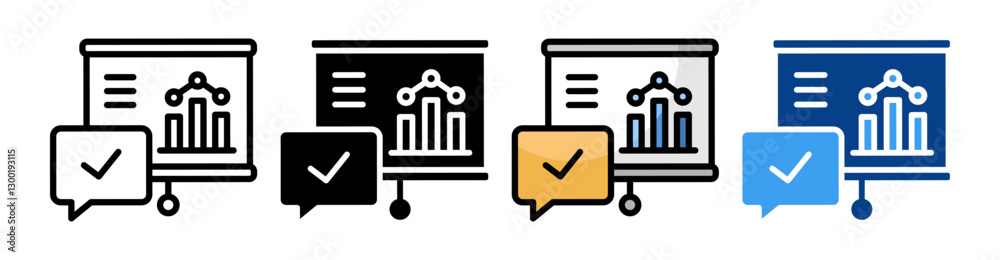 Answer Icon Set Multiple Style Collection Answer Icon Set Multiple Style Collection