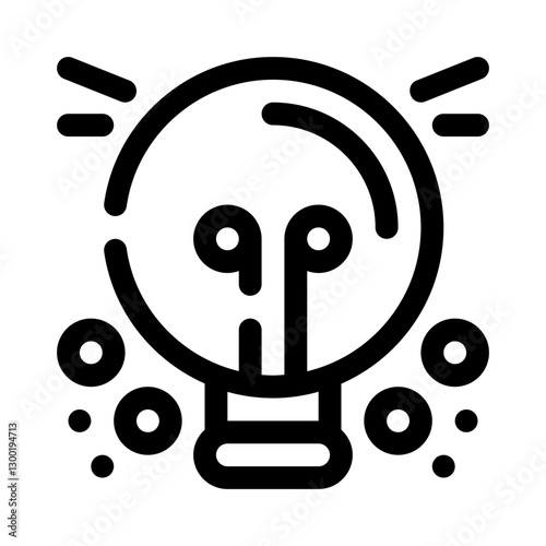 Light Bulb line icon