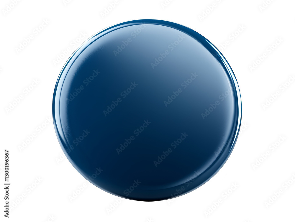 Blue button on subtle gradient, a clickable element for modern web and app design Blue button on subtle gradient, a clickable element for modern web and app design